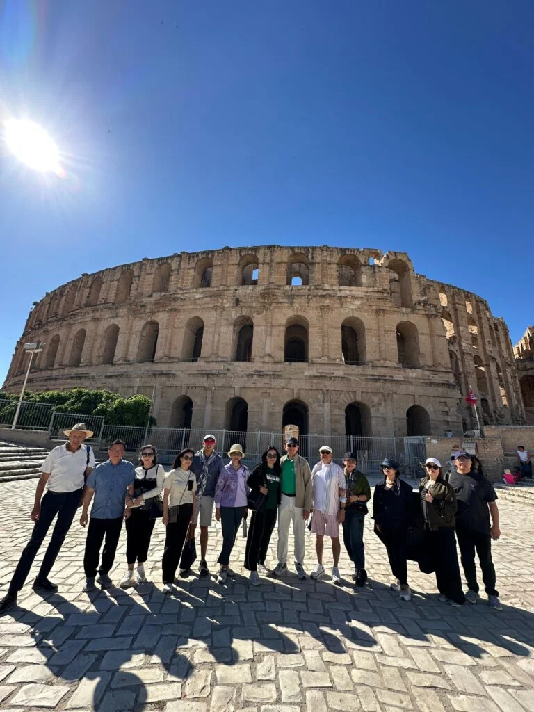TravelToko group visiting a curated historic destination